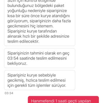 Yemeksepeti'nde Geciken Sipariş Ve Yetersiz Müşteri Desteği