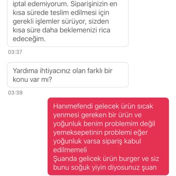Yemeksepeti'nde Geciken Sipariş Ve Yetersiz Müşteri Desteği