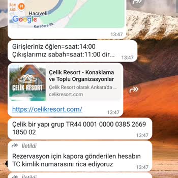 İptal Edilen Rezervasyonun Kaporası Geri Ödenmiyor