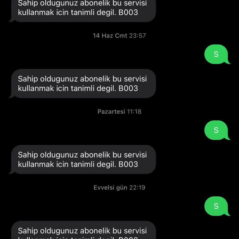 Vodafone Yanımda Uygulamasında Sürekli Abonelik Hatası