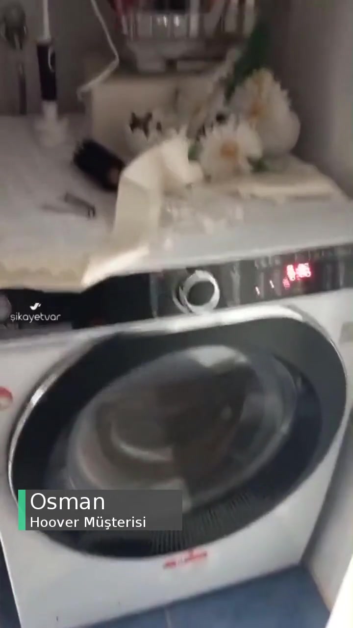 Hoover 14 LG Wi-Fi Makine Çok Sallanıyor! videonun kapak resmi