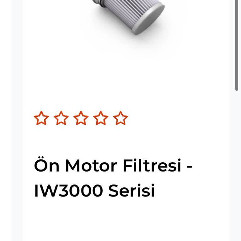 Alerji İçin Aldığım Süpürgede Filtre Sorunu Ve Yetersiz Müşteri Hizmeti