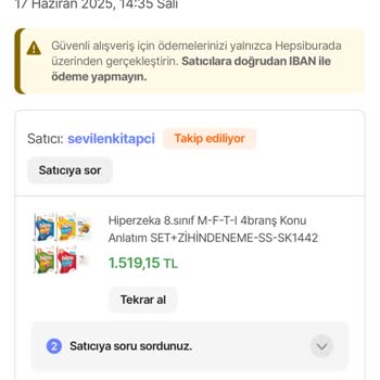 Hepsiburada'dan Teslim Edilmeyen Sipariş Ve Yetersiz Müşteri Hizmeti