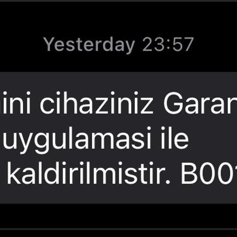 Bilgim Dışında Gerçekleşen İşlemler Nedeniyle Garanti BBVA'ya Güven Kaybı