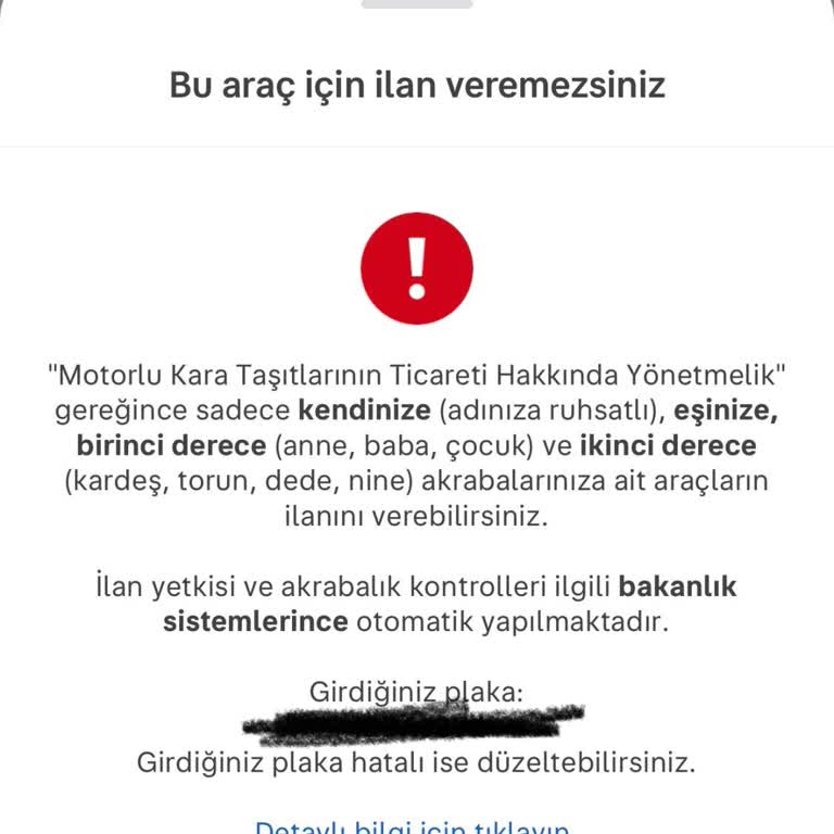 Araç İlanı Kısıtlaması Kullanıcıları Mağdur Ediyor