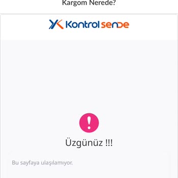 Kargo Takip Sorunu Ve Çözüm Sürecinde Bilgi Eksikliği Yaşadım