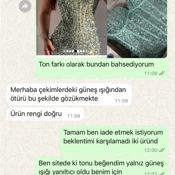 Yanıltıcı Ürün Rengi Ve İade Reddiyle Yaşadığım Mağduriyet