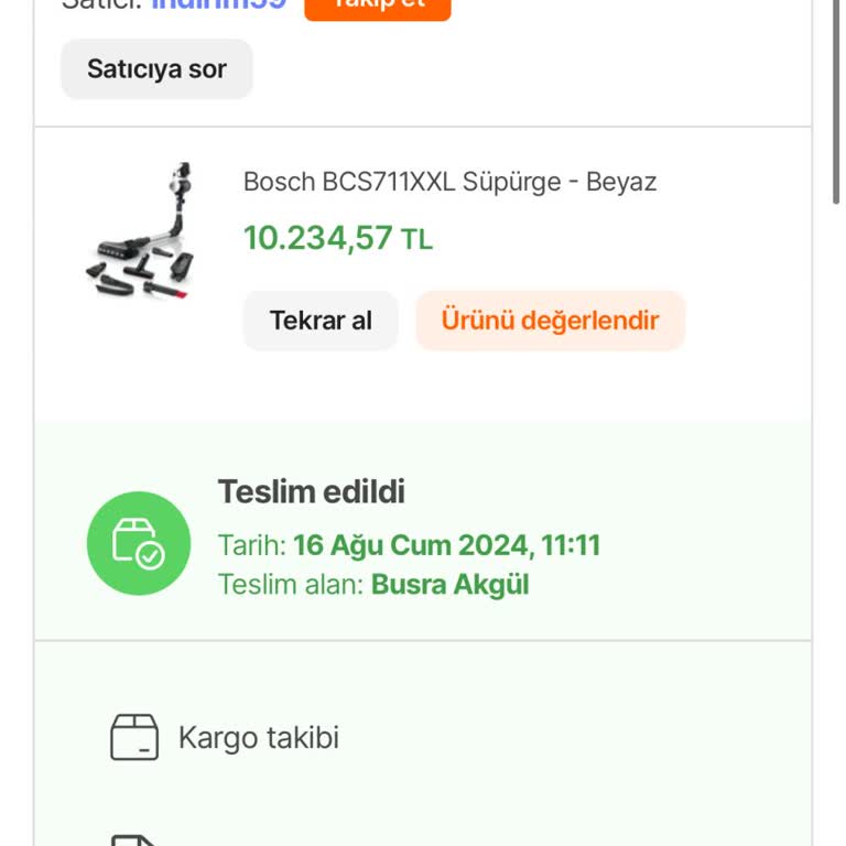 Bosch XXL Dikey Süpürgede Şarj Ve Temizlik Performansı Hayal Kırıklığı Yarattı