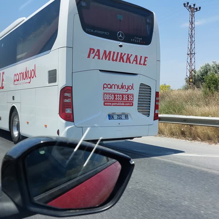 Pamukkale Turizm Otobüsünün Tehlikeli Sürüşüyle Ailemizi Riske Attı