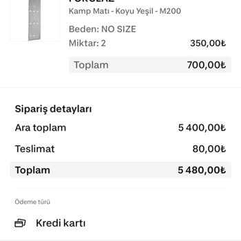 Decathlon Siparişim İptal Edildi Param İade Edilmedi