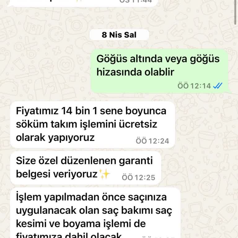 Online Kuaför Hizmetleri ve Ekstra Ücret Talepleri Hakkında Şikayet