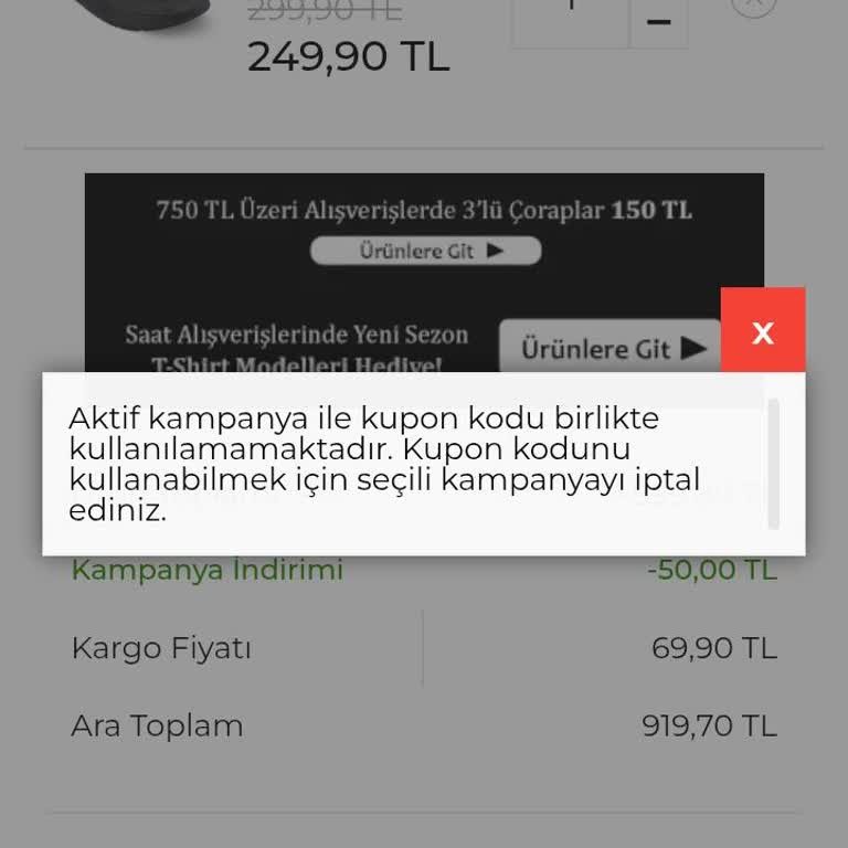 Slazenger Üyelik Ve İndirim Kampanyasında Yaşanan Sorunlar