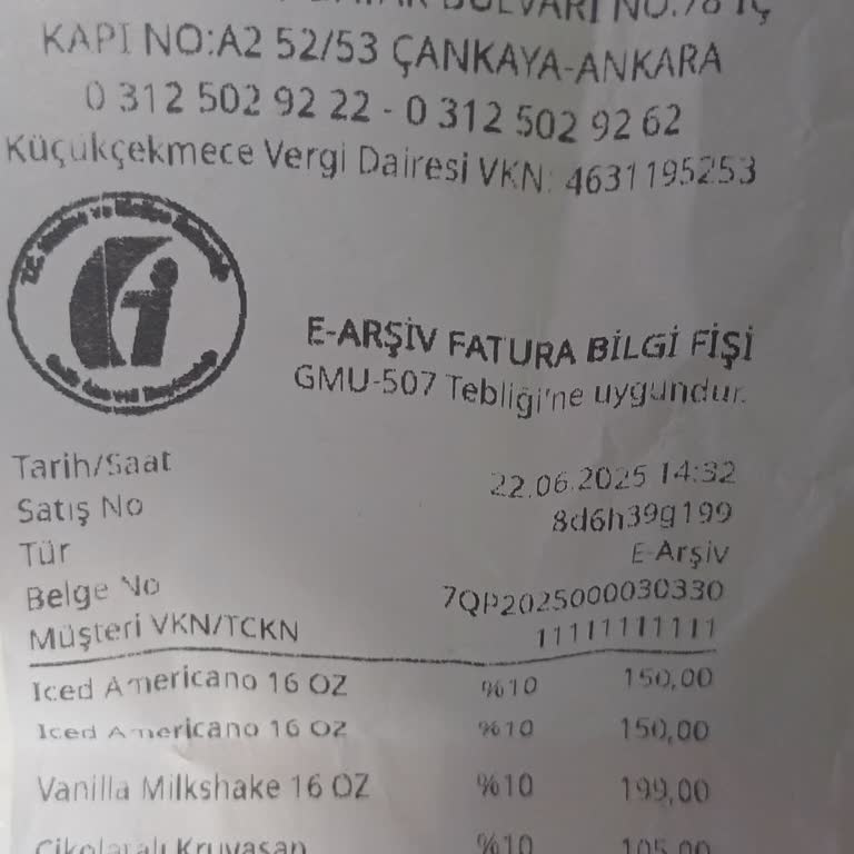 Juan Valdez Gar Şubesi'nde Poşet Talebine Olumsuz Yaklaşım