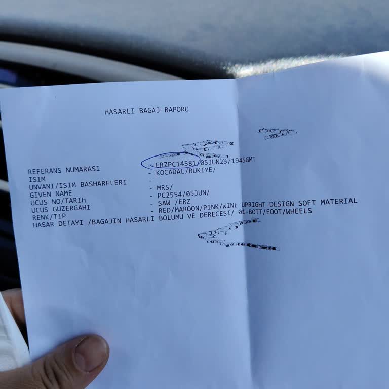 Kırık Valiz Sonrası Müşteri Hizmetlerine Ulaşamama Mağduriyeti