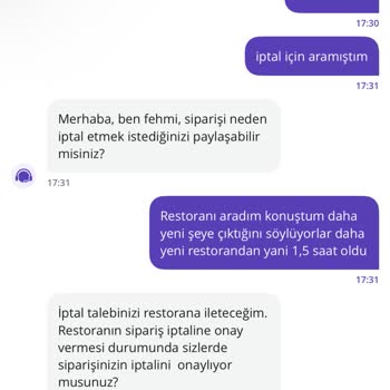 Sipariş Gecikmesi Ve Yetersiz Canlı Destek Deneyimi