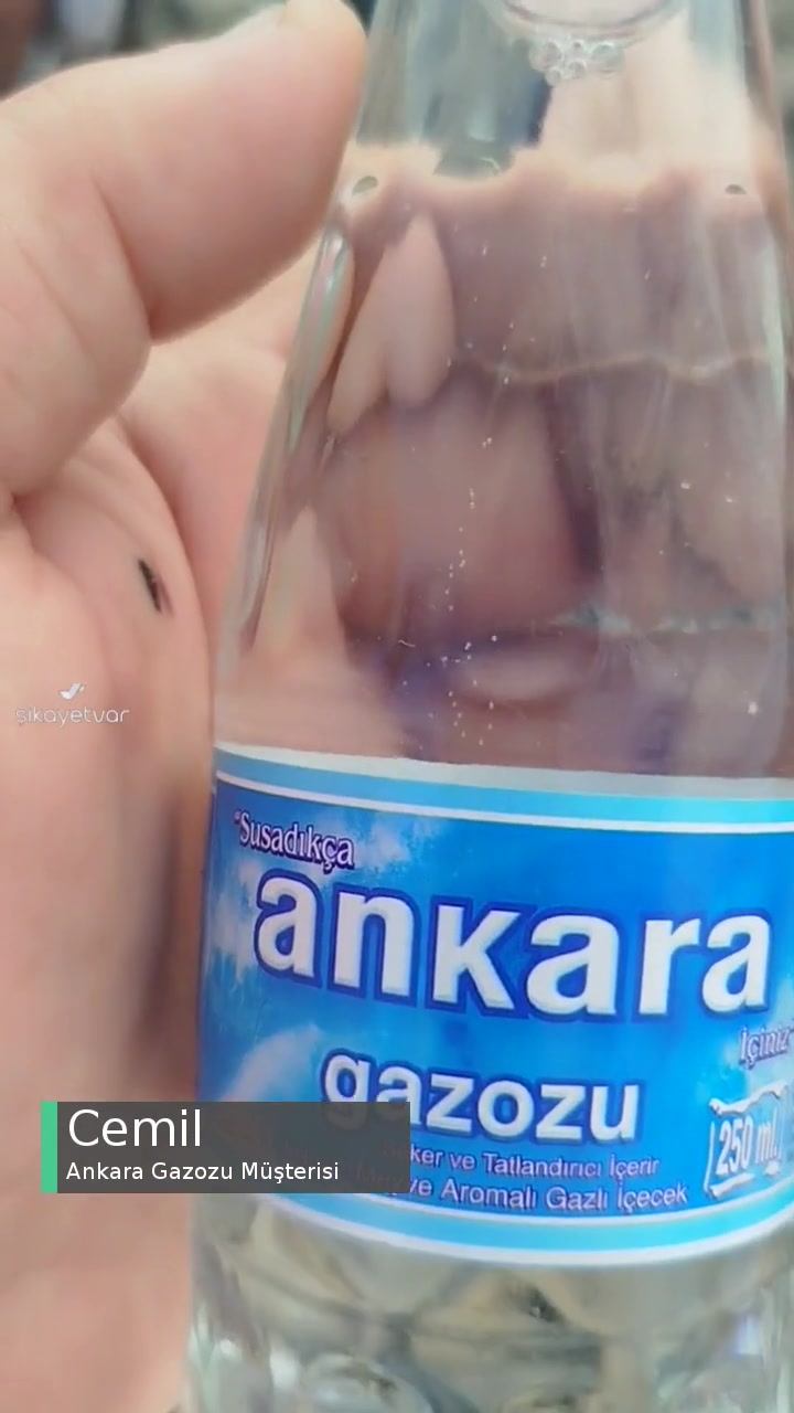 Ankara Gazozu İçinde Beyaz Şeyler Çıktı! videonun kapak resmi