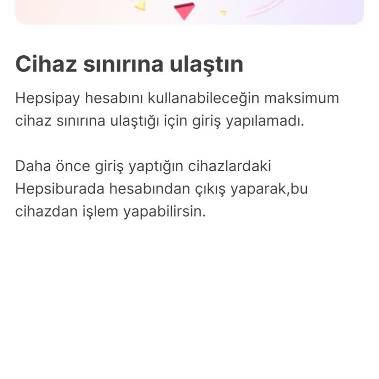 Hepsiburada Ve Hepsipay'de Cihaz Sınırı Sorunu: Müşteri Hizmetlerinden Yetersiz Destek