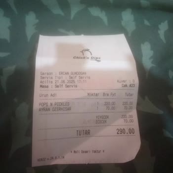 Ayranın Ekşi Çıkması Ve Mekanın Denetlenmesi Talebi