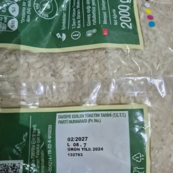 Kelebeklenmiş Duru Osmancık Pirinç Nedeniyle 4 Kg Ürün Ziyan Oldu