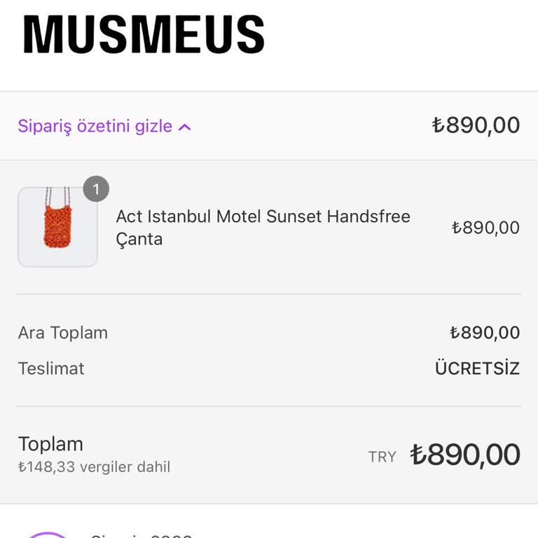 Aldığım Çanta Teslim Edilmedi Mağduriyet Yaşıyorum