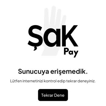 Şakpay Uygulamasında Sürekli Sunucu Hatası Ve Destek Eksikliği