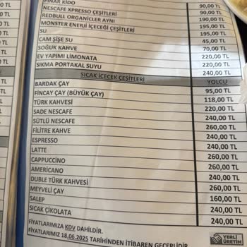 Simpark Cafe Fiyatların Yüksek Olması