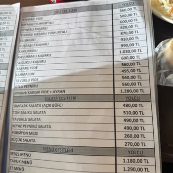 Simpark Cafe Fiyatların Yüksek Olması