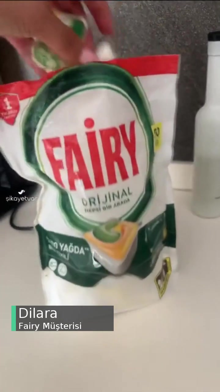 Fairy Bulaşık Deterjanı Üretim Hatası videonun kapak resmi