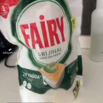 Fairy Bulaşık Deterjanı Üretim Hatası