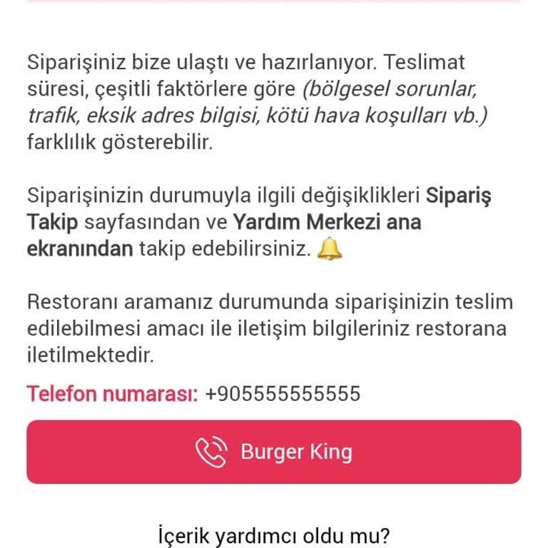 Sipariş Gelmedi, İptal Ve İade Sorunu Yaşıyorum