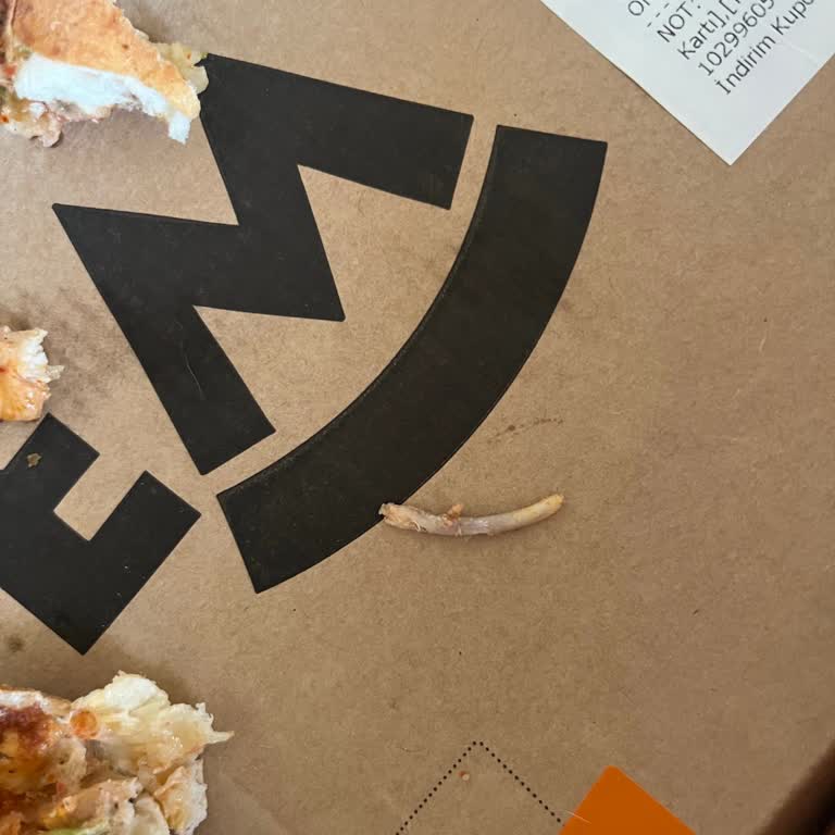 Pidem Restaurant Siparişim Geç Geldi Soğuktu ve Pidenin İçinden Büyük Kemik Çıktı