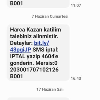 Kampanya Dışı Ürün Gerekçesiyle Hediye Para Verilmedi