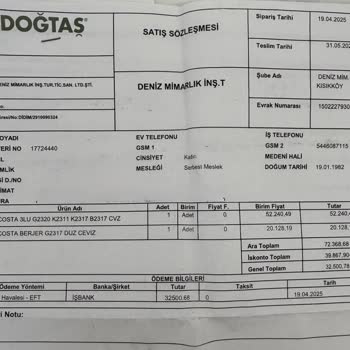 Satın Alınan Koltuklar Zamanında Teslim Edilmedi Mağaza İlgisiz Kaldı