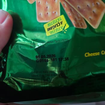 Çizi Krakerin İçinden Bozulmuş Ürün Çıkması