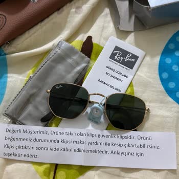 Rayban Gözlük İadesi Güvenlik Klipsi Gerekçesiyle Reddedildi