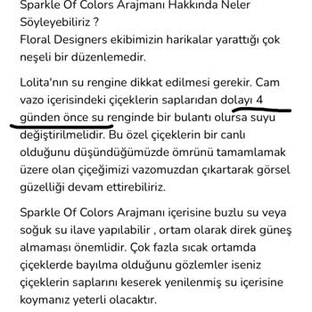 Küflenmiş Çiçek Ve Yetersiz Müşteri Hizmeti Nedeniyle Mağduriyet