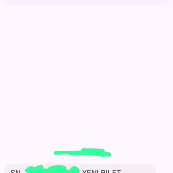 Bilet Numaram Değiştirildi Kimse Bilgilendirmedi