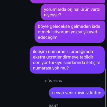 Orijinal Diye Satılan Ürün Sahte Çıktı, Paramı İade Alamıyorum