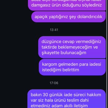 Orijinal Diye Satılan Ürün Sahte Çıktı, Paramı İade Alamıyorum