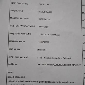 Takım Elbise Pantolonu Çekti, Değişim Reddedildi