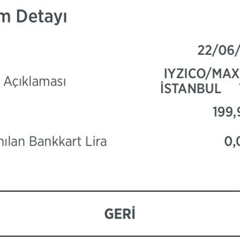 Online Siparişte İzinsiz Para Çekildi Geri Ödeme Talebim Var