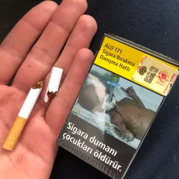 Sigara Paketinde Kırık Ürünle Karşılaştım