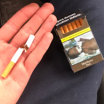 Sigara Paketinde Kırık Ürünle Karşılaştım