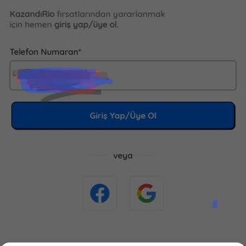 Pepsi Kazandırio Uygulamasında Giriş Sorunu Yaşıyorum