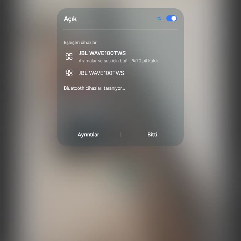 JBL Wave100TWS Kulaklıklarım Aynı Anda Bağlanmıyor