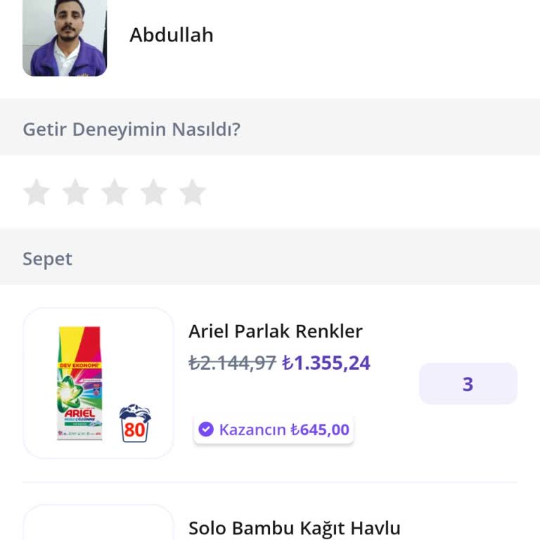 Siparişin İptali Ve Fiyat Artışı Nedeniyle Mağduriyet