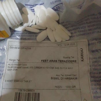 Siparişim Tablet Değil, Şeker Çıktı!