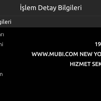 İptal Edilen Mubi Üyeliğinden Hala Para Çekiliyor, Destek Yetersiz