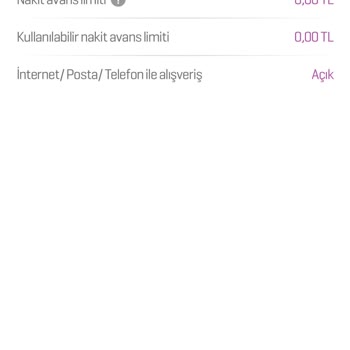 Kredi Kartı Limitimin Gecikmeli Olarak Açılması Nedeniyle Mağduriyet Yaşıyorum