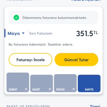 Taahhüt Bitimi Sonrası Yüksek Fatura Şoku Yaşadım